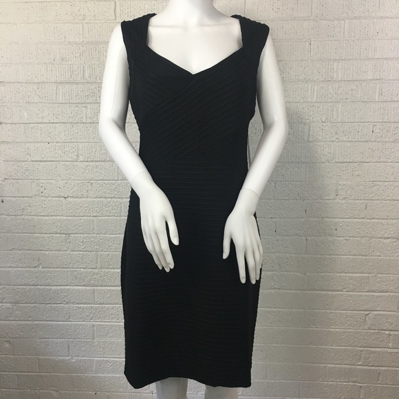 Eliza J sleeveless bustier sheath dress black - Picture 6 of 8